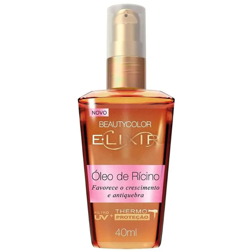 Elixir Reparador de Pontas Óleo de Rícino 40ml Beauty Color