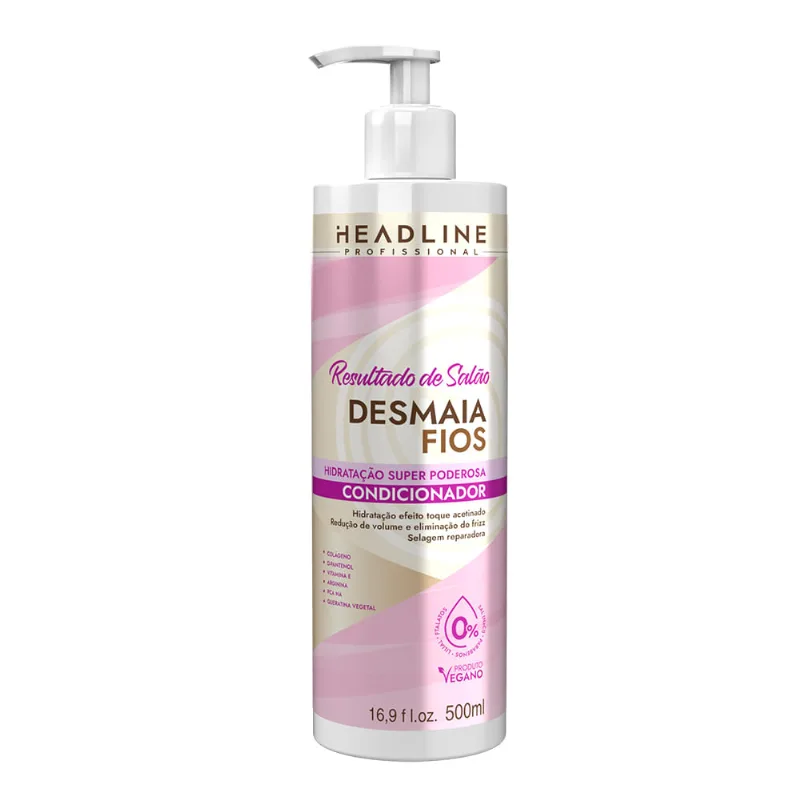 Condicionador Headline Desmaia Fios 500ml