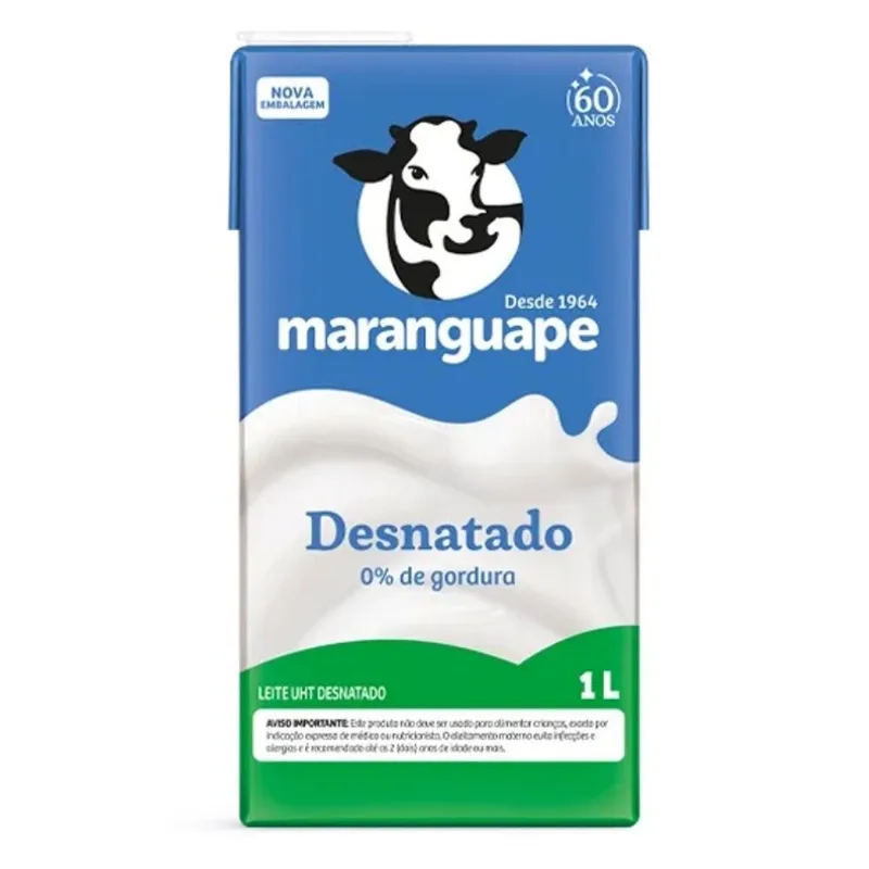 Leite UHT Maranguape Desnatado 1l
