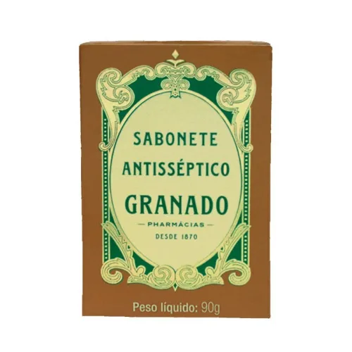 Sabonete Em Barra Antisséptico Granado Caixa 90g - GRANADO - Higiene E Beleza