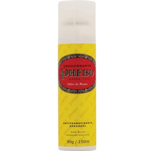 Phebo Odor De Rosas Aerosol Unissex - PHEBO - Perfumaria