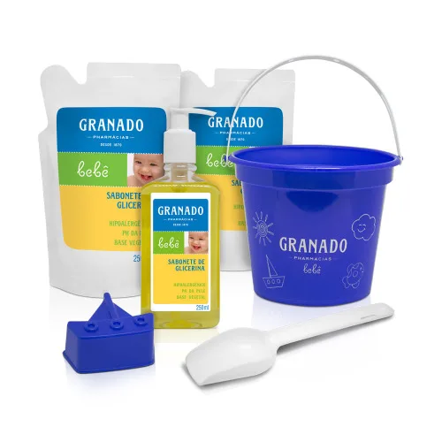 Kit Verao Granado Gts Balde Praia - GRANADO - Higiene E Beleza