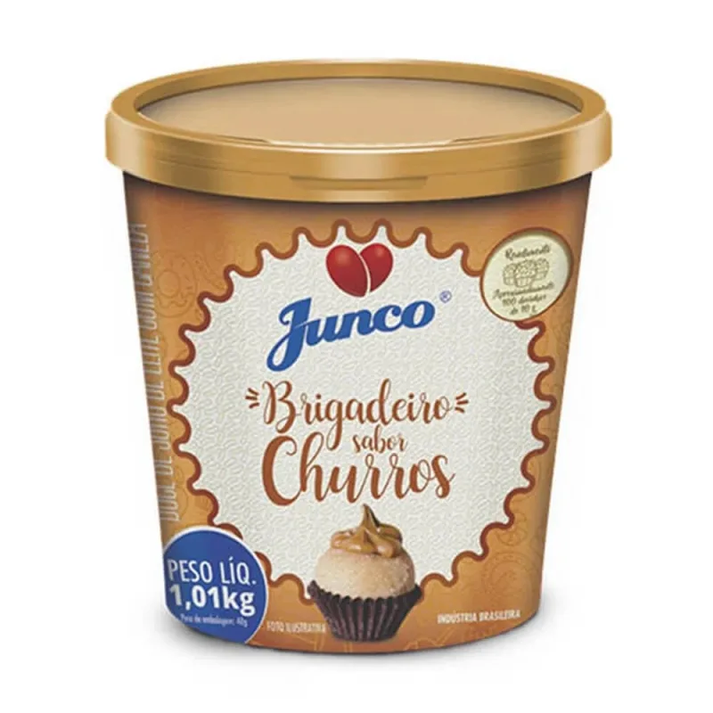 Brigadeiro Sabor Churros 1,01kg Junco - Não Informado - Mercearia