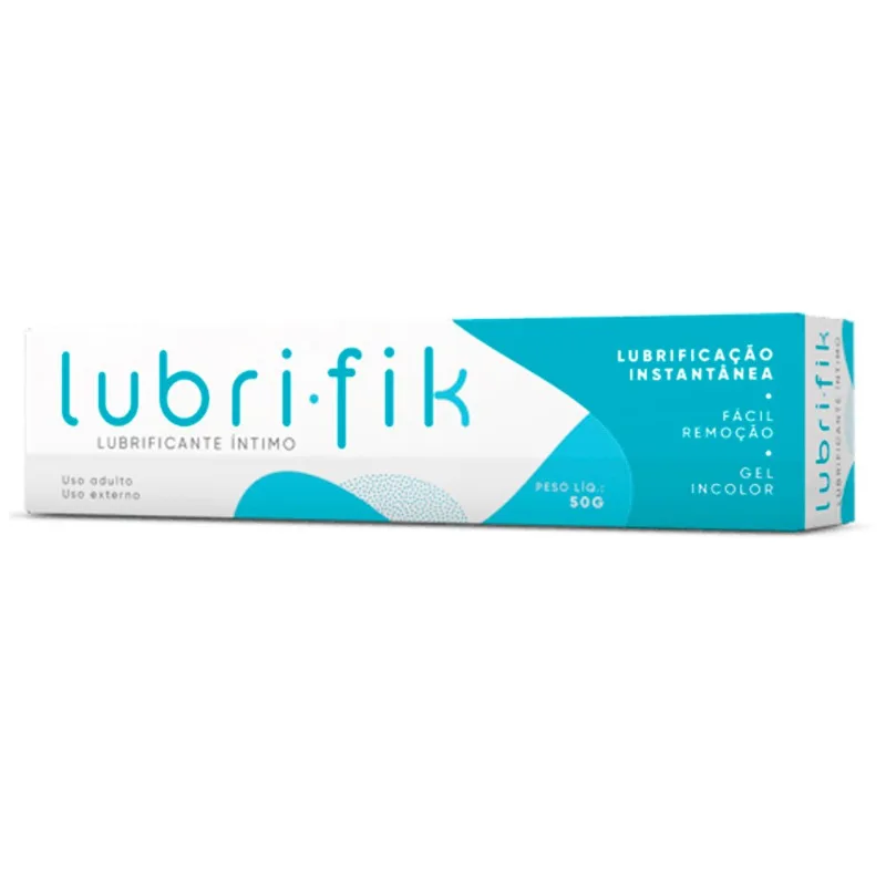 Gel Lubrificante Íntimo Lubri-Fik 50g