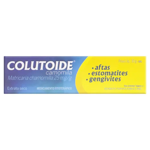 Colutoide Camomila 25 Mgg Gel Bg - CIMED - Farmácia