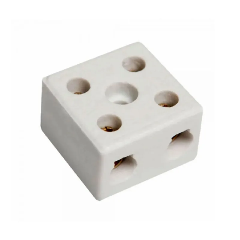 Conector Fixtil Porcelana 6mm 2 Polos - Fixtil