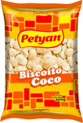 Biscoito Petyan Coco - PETYAN - Mercearia