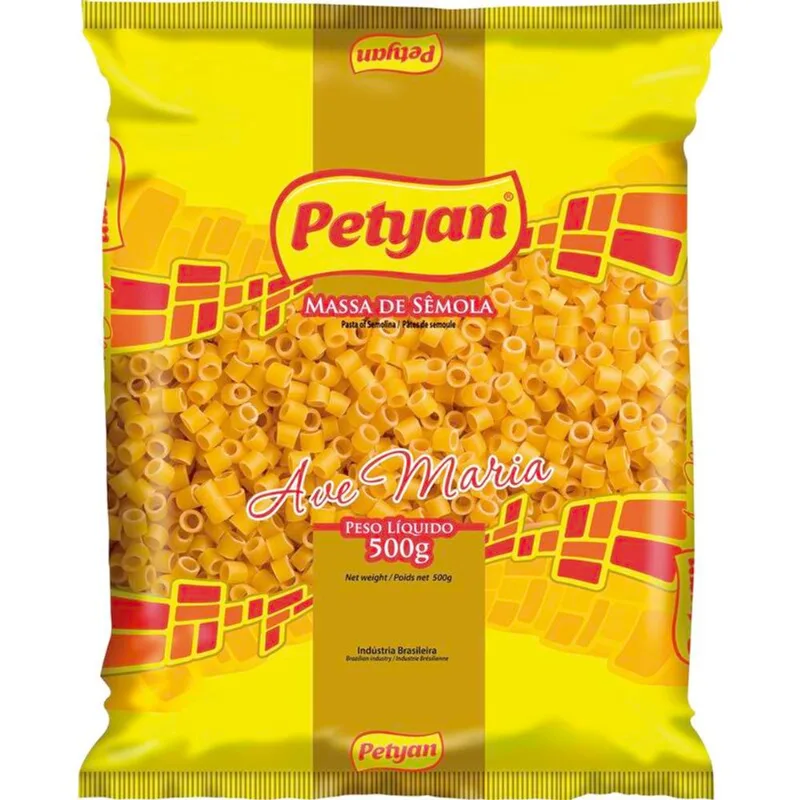 Macarrão de Sêmola Petyan Ave Maria 500g