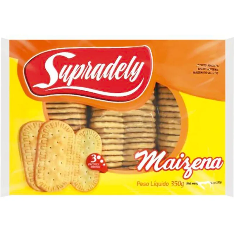 Biscoito Supradely Maizena 350g