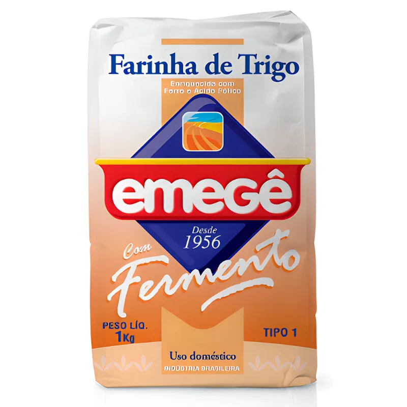 Farinha de Trigo Emege c/ Fermento 1Kg