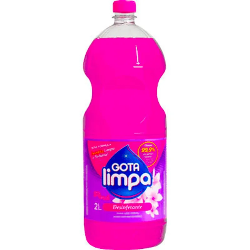 Desinfetante Gota Limpa Floral 2L