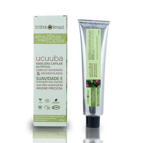 Amazonia Preciosa Mascara Ucuuba 120g Surya Henna - AMAZONIA PRECIOSA
