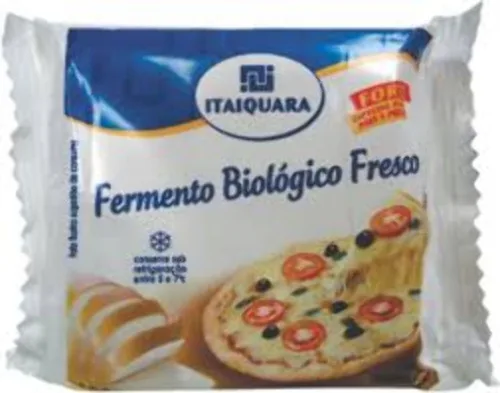 Fermento Biológico Fresco Itaiquara 4unidade X - ITAIQUARA
