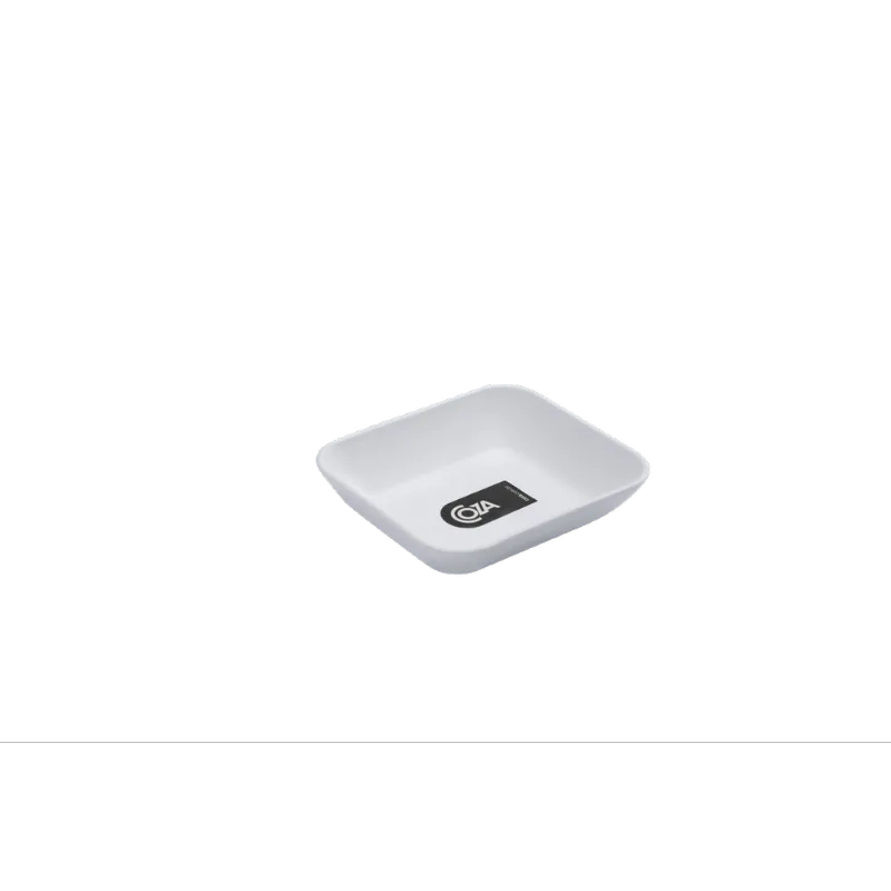 Prato Petisqueira Essential pequeno 10,2 x 9,2 x 2,4 cm Branco Coza