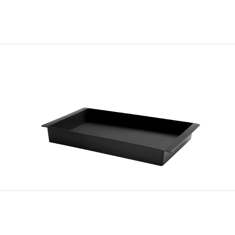 Bandeja Cake Pequena 30 x 20 x 4 cm Preto Coza