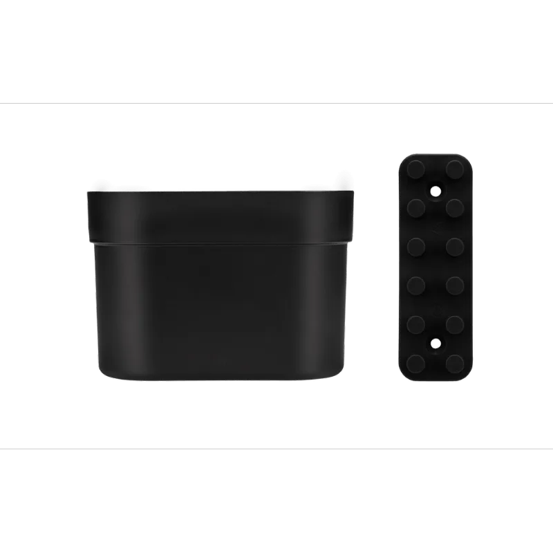 Organizador Pequeno com Barra Loft Up 12 x 9 x 7 cm Preto Coza