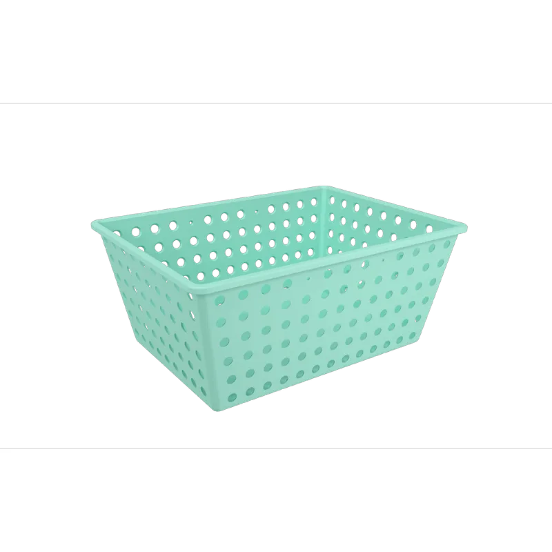 Cesta One Maxi 39 x 30 x 16,8 cm Verde Elétrico Coza