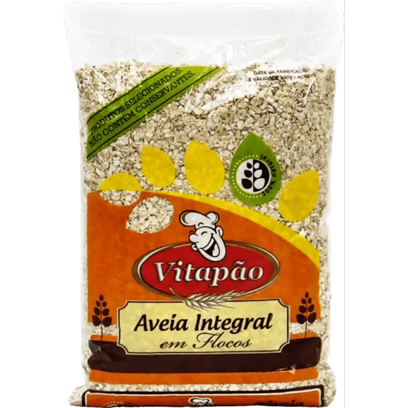 AVEIA FLOCOS INTEG VITAPAO 1KG-PC