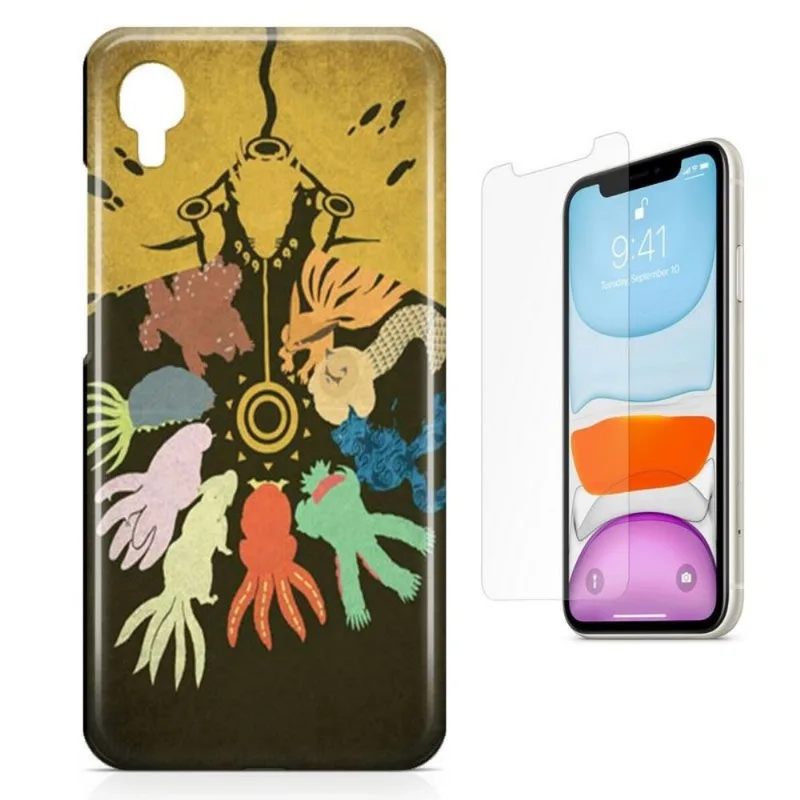 Kit Capa iPhone XR 6,1' - Naruto e Película