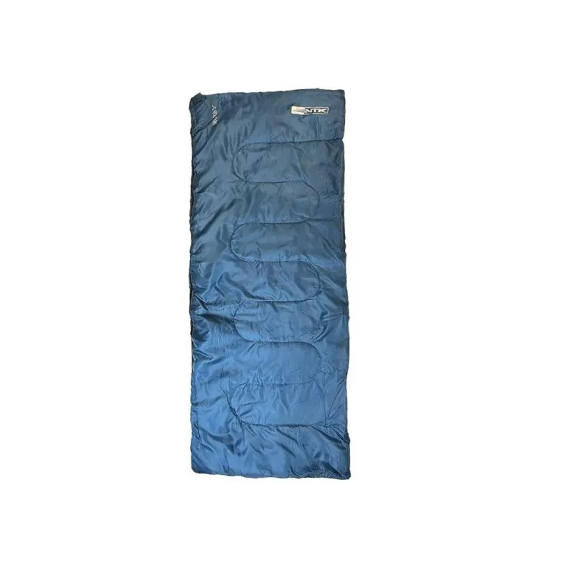 Saco Dormir Bugy Solteiro Camping Nkt 8°c E 15°c Preto Azul - nautika - Agro