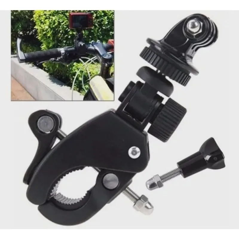 Suporte Universal Para Bike Moto Guidão TriPod Para GoPro 2 3 3 + 4 5 6 7 8 9 10 Action Cam Todos Os Modelos