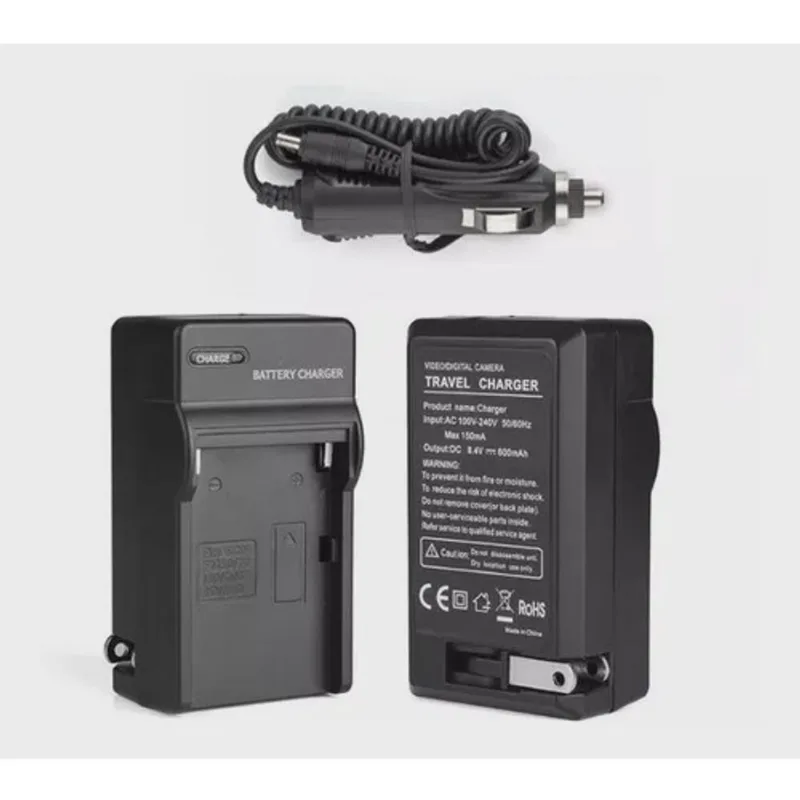 Carregador Para Bateria Câmeras Sony Np-f970 Sony Np-fm30, Np-fm50