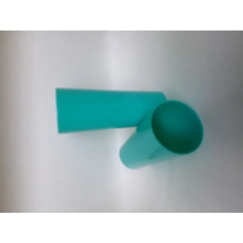 10 copos plastico long drink 350 ml. azul tiffany sólido