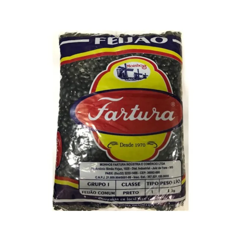 Feijão Preto Fartura 1Kg FEIJAO PRETO FARTURA 1Kg