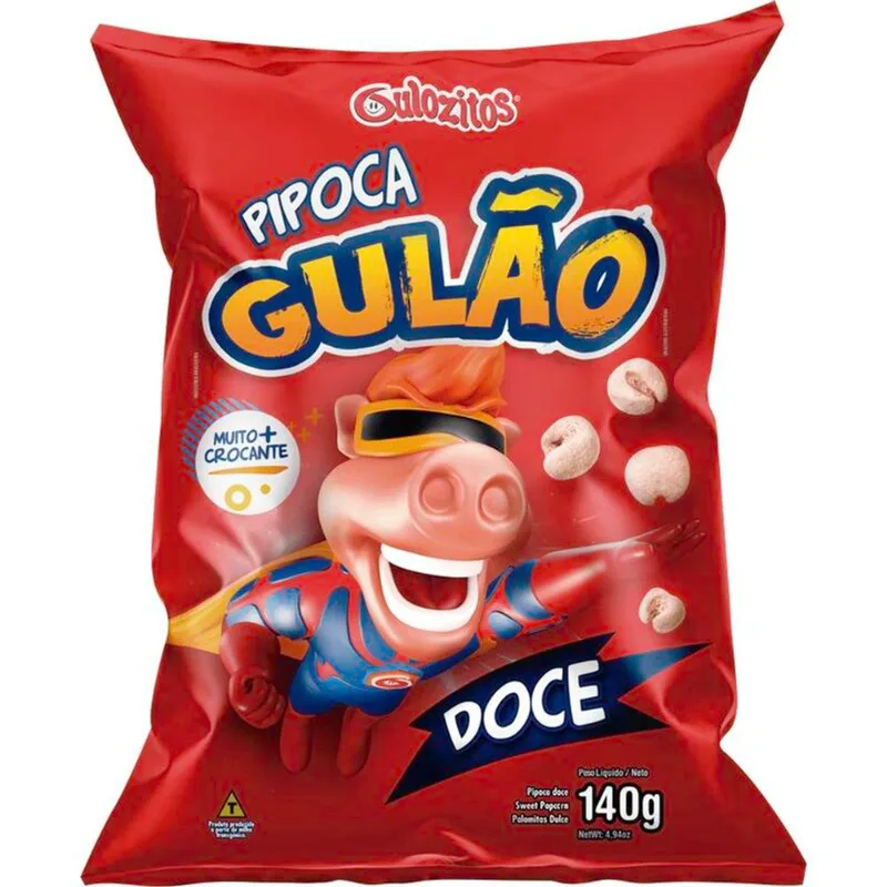 Pipoca Doce Gulão 140g