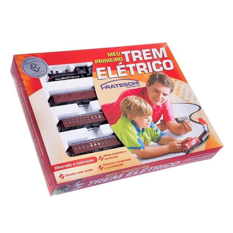 Trem Elétrico De Passageiro A Vapor Efcb Caixa Básica HO Frateschi