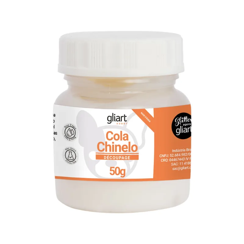 COLA CHINELO 50G GLIART 098 - Transparente