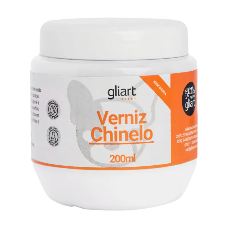 Verniz Chinelo 200Ml Gliart 098 - Transparente