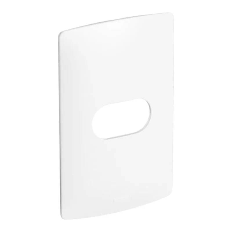 Placa 1 Posto 4x2 com Suporte Viva Legrand Placa 1 Posto 4x2 com Suporte Branca Viva