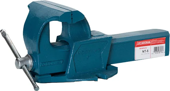 Torno de bancada N 5 Mordentes Fixos Ferro Nodular NT-5 NOCRAM - NOCRAM