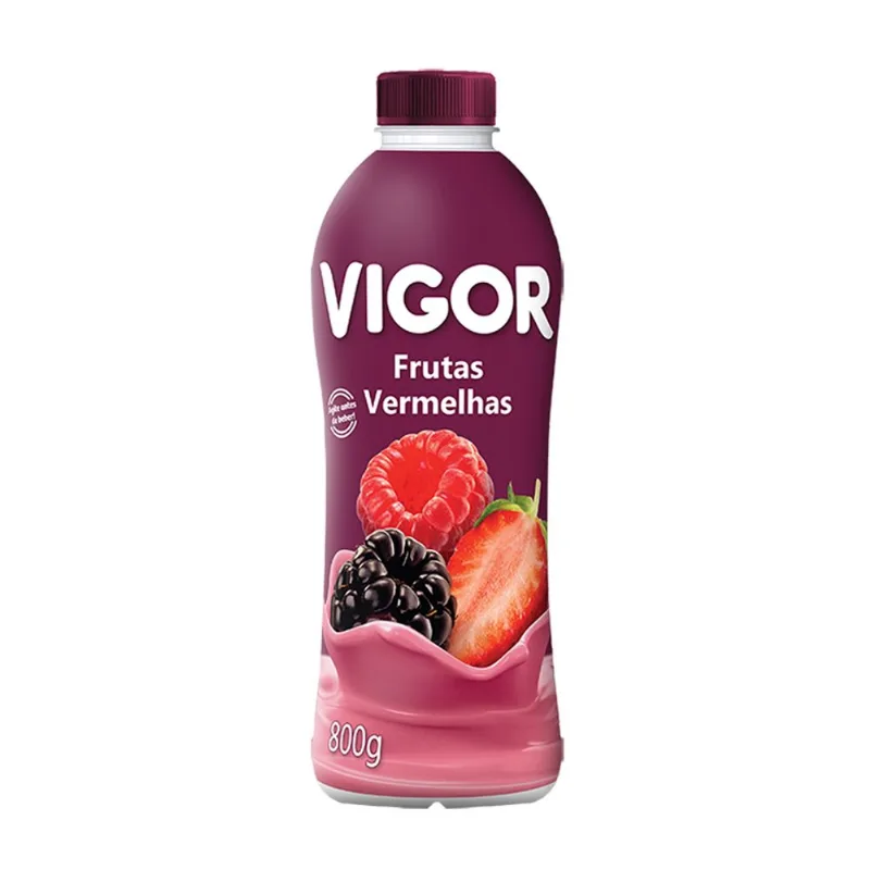 Iogurte Líquido Vigor Frutas Vermelhas 800gr