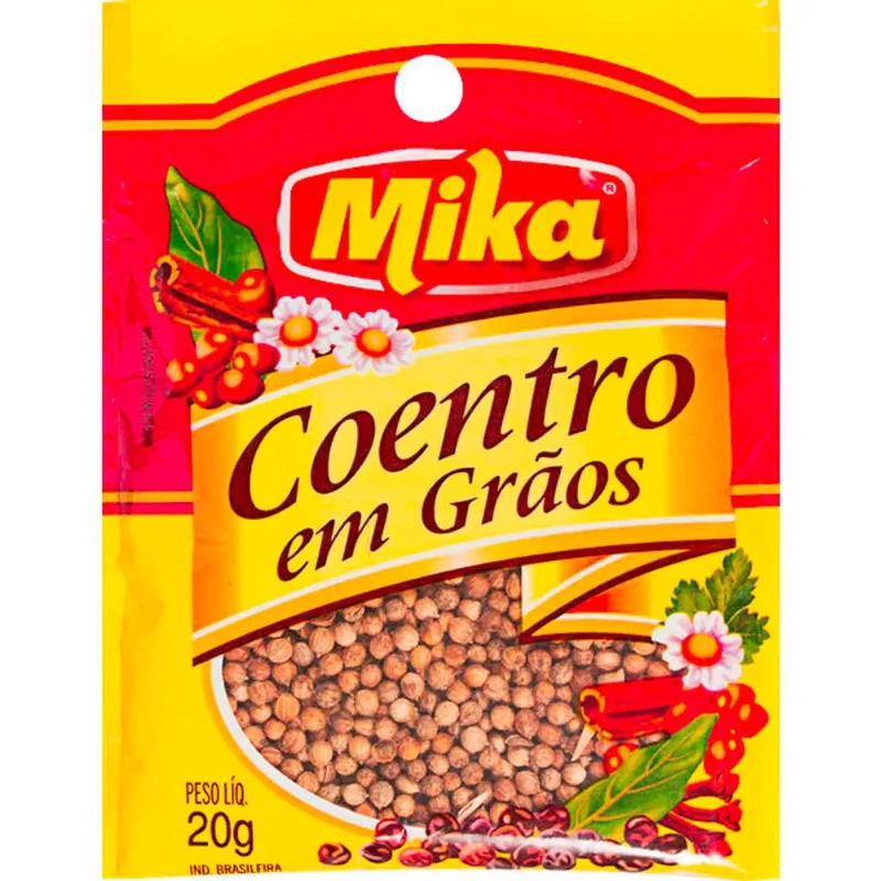 Coentro em Grãos Mika 20g