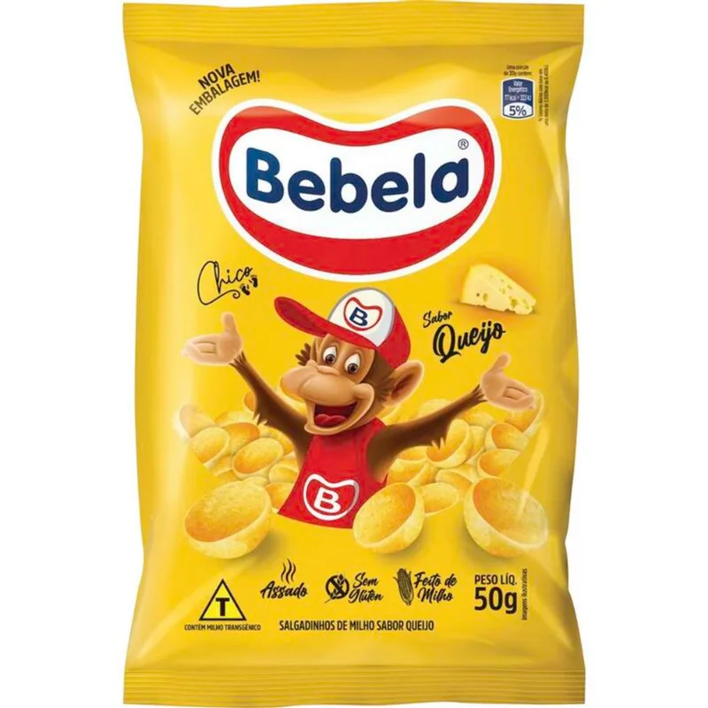 Salgadinho Bebela Queijo 50g