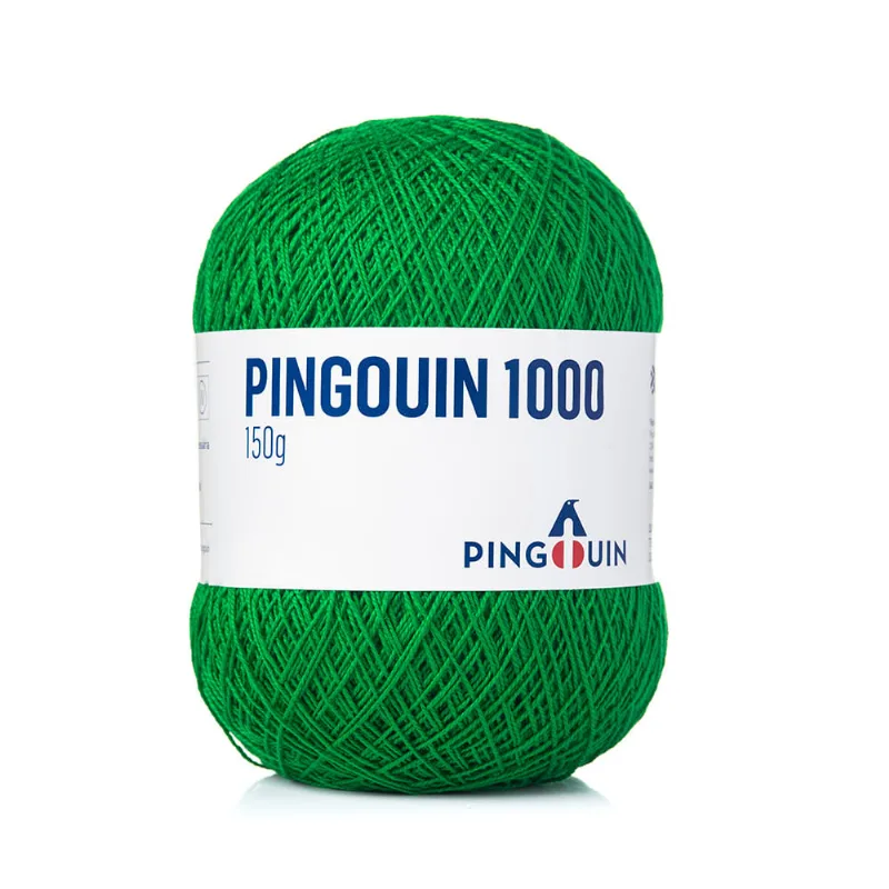 LINHA PINGOUIN 1000 100%ALGODAO MERCERIZADO 150GR 0629-SAMAMBAIA