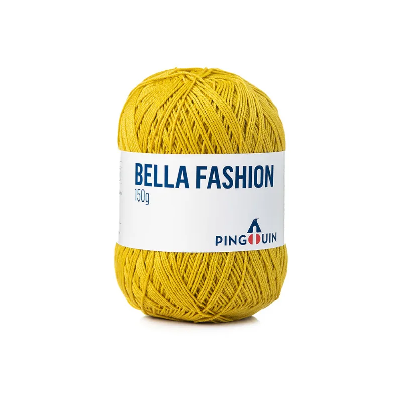 LINHA PINGOUIN BELLA FASHION 100% ALGODAO MERCERIZADO 150GR 1647-CITRICO