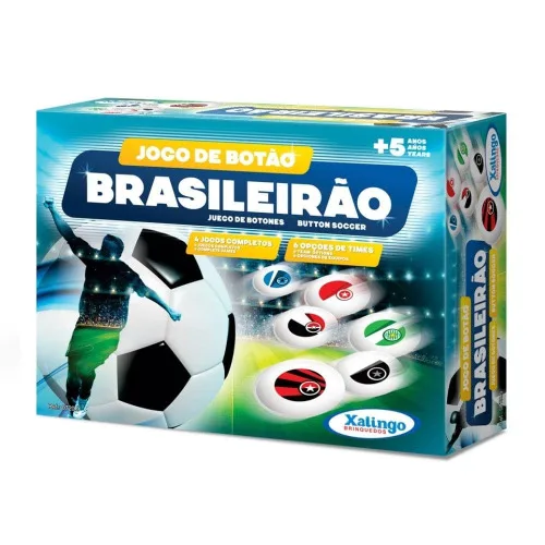 Brinquedo.xalingo Jogo Botao Brasileirao - XALINGO - Bazar