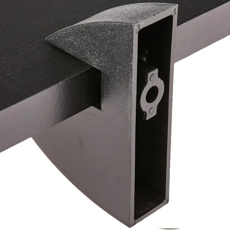 Prateleira Em Mpd Com Suporte 25x80cm Preto - Clip-2580-uv-pr - Multivisão - Casa E Construção