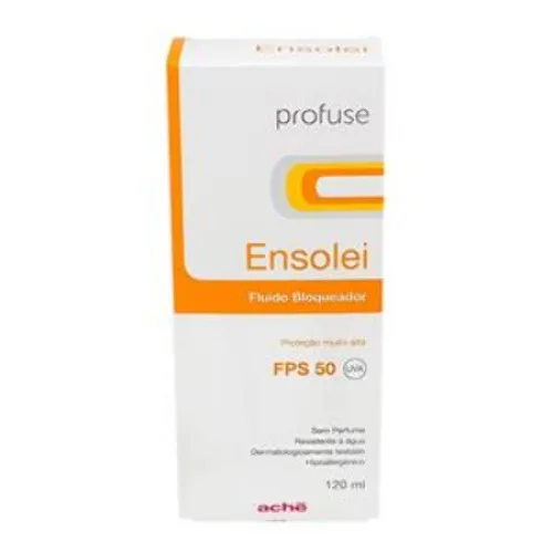 Protetor Solar Ensolei Profuse Fluido Fps 30 Grátis Sabonete Saboneteira Profuse - PROFUSE - Higiene E Beleza