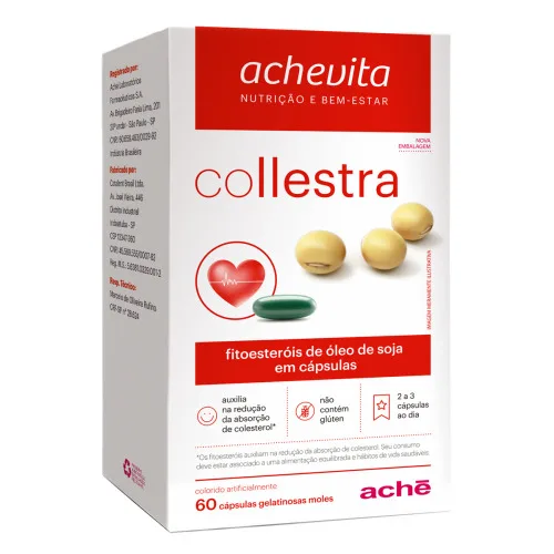 Collestra 650mg C/ 60 Cápsulas - Farmácia