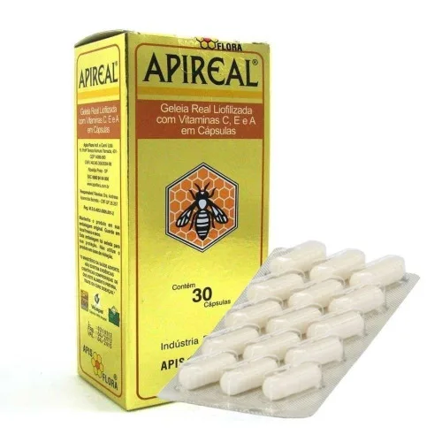 Apireal Geléia Real Liofilizada - APIS FLORA - Suplementos