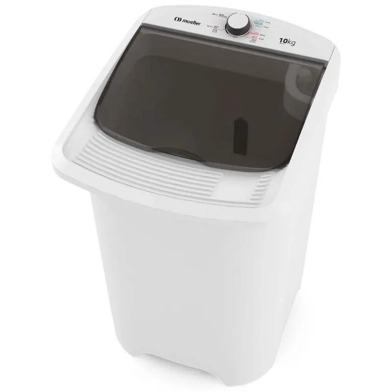 Tanquinho De Lavar Roupa Mueller 10 Kg Com Superesfregador MLT10C Branco 110V - Mueller - Eletrodomésticos