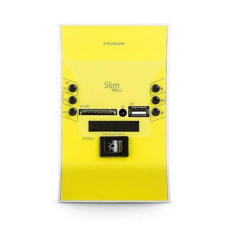Amplificador De Parede Amarelo Slim Wall - Frahm
