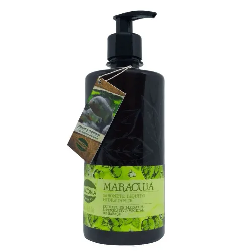 Sabonete Liq Hidr Maracuja 500ml 111104000098 Amazonia Natural - AMAZONIA NATURAL - Higiene E Beleza