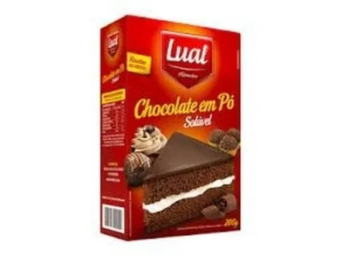 Chocolate Em Po Soluvel Lual - Mercearia