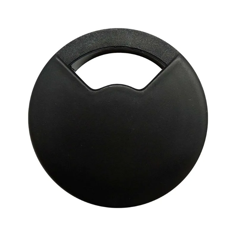 Passa fio para mesa 59mm preto Bemfixa