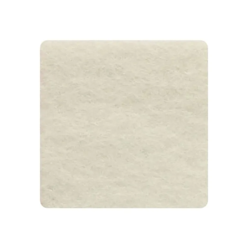 Feltro Adesivo Quadrado Branco 35X35mm 4 Unidades Bemfixa